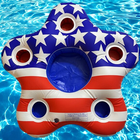 Sunco | Party Supplies | Vintage Sunco Inflatable Drink Holder Floating ...
